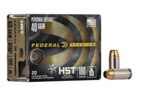 Federal Hydra-Shok Two Hollow Point 20RD 180gr 40 S&W - P40HST1S