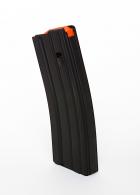 DuraMag 3023041178CP SS Replacement Magazine Black with Orange Follower Detachable 30rd 223 Rem, 300 Blackout, 5.56x45mm NATO fo - 3023041178CP