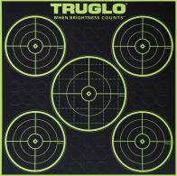 Truglo TG-11A6 Tru-See Self-Adhesive Paper 5-Bullseye Black/Green 6 Per Pkg - TG11A6 Truglo TG-11A6 Tru-See Self-Adhesive Paper 5-Bullseye Black/Green 6 Per Pkg - TG11A6
