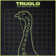 TruGlo TruSee Splatter Turkey Target Green 12x12 6 pk. - TG12A6