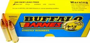 Buffalo Bore 500 S&W Barnes XPB 375 GR 20Box/12Case - 18D/20 Buffalo Bore 500 S&W Barnes XPB 375 GR 20Box/12Case - 18D/20