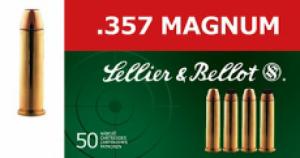 Sellier & Bellot Handgun .357 MAG 158 Lead Flat Poi - AB357L Sellier & Bellot Handgun .357 MAG 158 Lead Flat Poi - AB357L