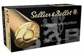Sellier & Bellot 45 Colt Lead Flat Nose 250 GR 50rd box - SB45D Sellier & Bellot 45 Colt Lead Flat Nose 250 GR 50rd box - SB45D