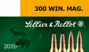 Sellier & Bellot Rifle Hunting 300 Win Mag 180 GR SPCE (Soft Point Cut-T