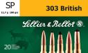 Sellier & Bellot Soft Point 303 British 180gr 20rd box - SB303C Sellier & Bellot Soft Point 303 British 180gr 20rd box - SB303C