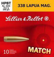 SELLIER & BELLOT 338 LAPUA MAG - SB338LMA SELLIER & BELLOT 338 LAPUA MAG - SB338LMA