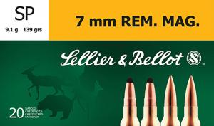 Sellier & Bellot Soft Point 7mm Remington Magnu - SB7B Sellier & Bellot Soft Point 7mm Remington Magnu - SB7B