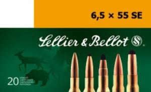 Sellier & Bellot Full Metal Jacket 6.5mmX55mm 140GR - SB6555C Sellier & Bellot Full Metal Jacket 6.5mmX55mm 140GR - SB6555C