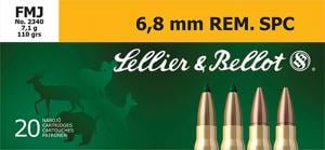 Main product image for Sellier & Bellot Full Metal Jacket 6.8mm Ammo 20 Round Box