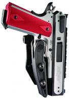Hogue 00500 PowerSpeed OWB Black Polymer Belt Clip Fits Semi-Auto Ambidextrous - 131