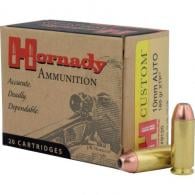 Main product image for Hornady Custom 10MM 180gr Jacketed Hollow Point Extreme Terminal 20rd box