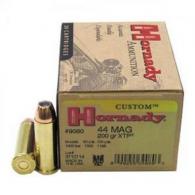 Main product image for Hornady Custom 44 Magnum 200 Grain Jacketed Hollow Point Extreme 20rd box