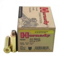 Hornady 44 Magnum 240 Grain Jacketed Hollow Point Extreme  20rd box - 9085