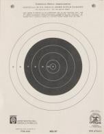 Hoppes 50 Yard Single Bullseye Targets 20 Pack - A9T