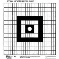 Hoppes 100 Yard Sighting-In Targets 20 Pack