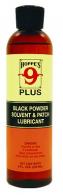 Hoppe's #9 Black Powder Gun Bore Cleaner/Lubricant 8 oz Squeeze Bottle 10 Per Pack - 999 Hoppe's #9 Black Powder Gun Bore Cleaner/Lubricant 8 oz Squeeze Bottle 10 Per Pack - 999