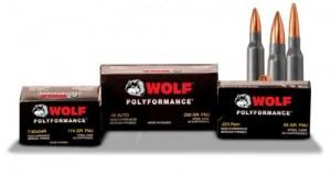 Wolf Polyformance .223 Remington 55gr FMJ 20ct Box - 22355