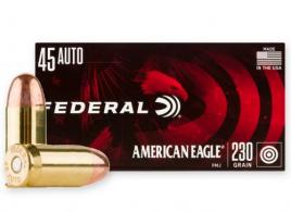 Federal American Eagle 45 Automatic Colt Pistol (ACP) 230 GR Full Metal - AE45A50