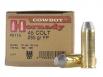 Main product image for Hornady Cowboy  45 Long Colt 255gr  Flat Point  20rd box