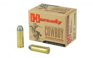 Hornady Cowboy  45 Long Colt 255gr  Flat Point  20rd box - 9115