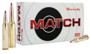 Hornady Match Boat Tail Hollow Point 223 Remington Ammo 20 Round Box - 8026 Hornady Match Boat Tail Hollow Point 223 Remington Ammo 20 Round Box - 8026