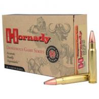 Hornady Dangerous Game Series Rifle Ammunition .376 Steyr 270 gr SP-RP 2600 fps - 20/box - 8237