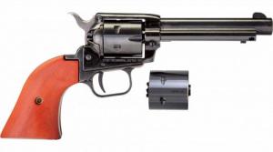 Fondina Per Revolver .22lr Heritage Rough Rider Quick Draw Realizzata A Mano In Vera Pelle Con Canne Da 4,75 Pollici! Huckleberry Western Cowboy - Italia - Foto 2