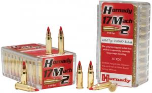 Hornady Varmint Express 17 Mach 2 Ammo 17gr V-Max 50 Round Box - 83177 Hornady Varmint Express 17 Mach 2 Ammo 17gr V-Max 50 Round Box - 83177