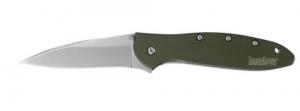 KERSHAW KO LEEK 4" LL OLIVE DRAB - 1660OL KERSHAW KO LEEK 4" LL OLIVE DRAB - 1660OL