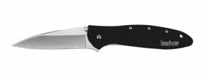 Kershaw LEEK BLACK/STONEWASH - 1660SWBLK Kershaw LEEK BLACK/STONEWASH - 1660SWBLK