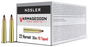 Nosler Varmageddon Varmint 22 Hornet Flat Base Tip 35