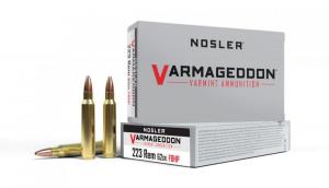 Nosler Varmint VARMAGEDDON 223 REM/5.56 NATO 62GR HPFB 20RD BOX - 40223 Nosler Varmint VARMAGEDDON 223 REM/5.56 NATO 62GR HPFB 20RD BOX - 40223