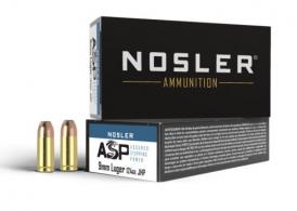 Nosler Match Grade 9mm JHP 124gr 50rd box