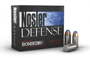 Nosler Performance Bonded 40 Smith & Wesson Ammo 200gr Hollow Point 20rd box - 39123 Nosler Performance Bonded 40 Smith & Wesson Ammo 200gr Hollow Point 20rd box - 39123