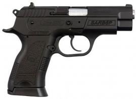 SAR SAR B6P SAO 9mm 3.8" 13+1 Black Polymer Grip Black Finish - 400424