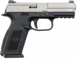 FNH 66753 FNS9 No Manual Safety Fxd 3 Dot 9mm 4" 17+1 3 Mags Blk Poly/SS - 66753