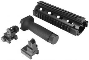 Aim Sports ACAR01 AR/M4 Combo Kit AR-15/M4/M16 Tactical Black Anodized Aluminum/Polymer - 665