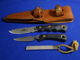 Knives of Alaska Alpha Wolf/Cub Bear Set D2 Steel Dr