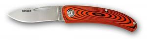 KOA Friction-Lock Folder D2 Steel 2.32" Drop-Point M - 00410FG