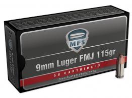 Ruag Ammotec USA Inc 2317831 9mm Full Metal Jacket 115GR 50 - 320241000 Ruag Ammotec USA Inc 2317831 9mm Full Metal Jacket 115GR 50 - 320241000