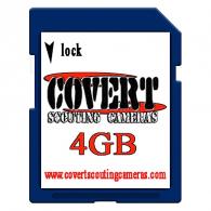 Covert Scouting Cameras SD Card 4 GB Blue - 2250