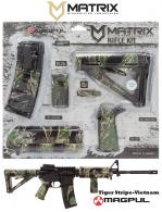 MDI Magpul Milspec AR-15 Furniture Kit Tiger Stripe Vietnam - MAGMIL04TS