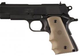 Hogue RUBBER GRIP 1911 OM FG TAN - 43003 Hogue RUBBER GRIP 1911 OM FG TAN - 43003