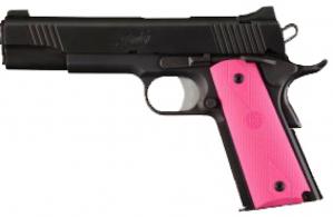 Hogue RUBBER PANEL 1911 W/D PINK - 45017