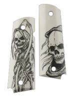 Hogue GOVT IVORY POLY GRIM REAPER - 45026 Hogue GOVT IVORY POLY GRIM REAPER - 45026