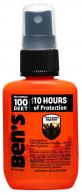 Ben's 00067070 100 Odorless Scent 1.25oz Spray Repels Ticks & Biting Insects Effective Up to 10 hrs - 742
