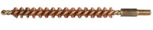 Brass Core-Bronze Bristle Rifle Length Bore Brush 6mm/.243 Calib - 6R Brass Core-Bronze Bristle Rifle Length Bore Brush 6mm/.243 Calib - 6R