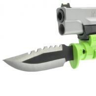 LaserLyte Pistol Bayonet 2.75" Carbon Steel Clip Point - PBSZX