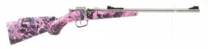 Henry Mini Bolt Youth .22 LR, 16.25" Barrel, Muddy Girl Camo, Single Shot - H005MG
