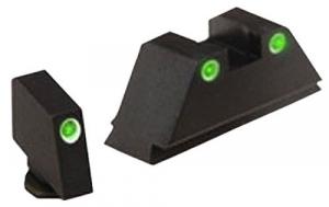 AmeriGlo Classic 3 Dot Night Sight For Glock Suppressed (Except 42) Tritium G - GL329